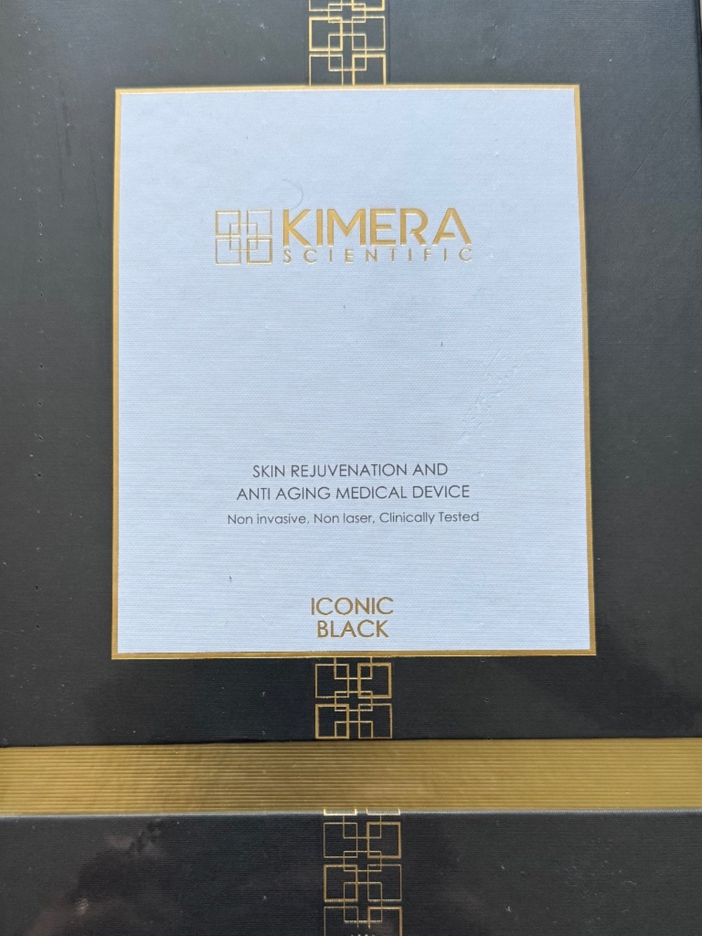 New in Box Kimera Scientific Iconic Black Anti-Aging Skin Device Non-Laser Wand